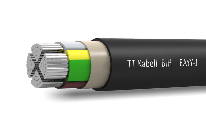 Kábel, AC oldali, E-AYY-J 4x35 SM