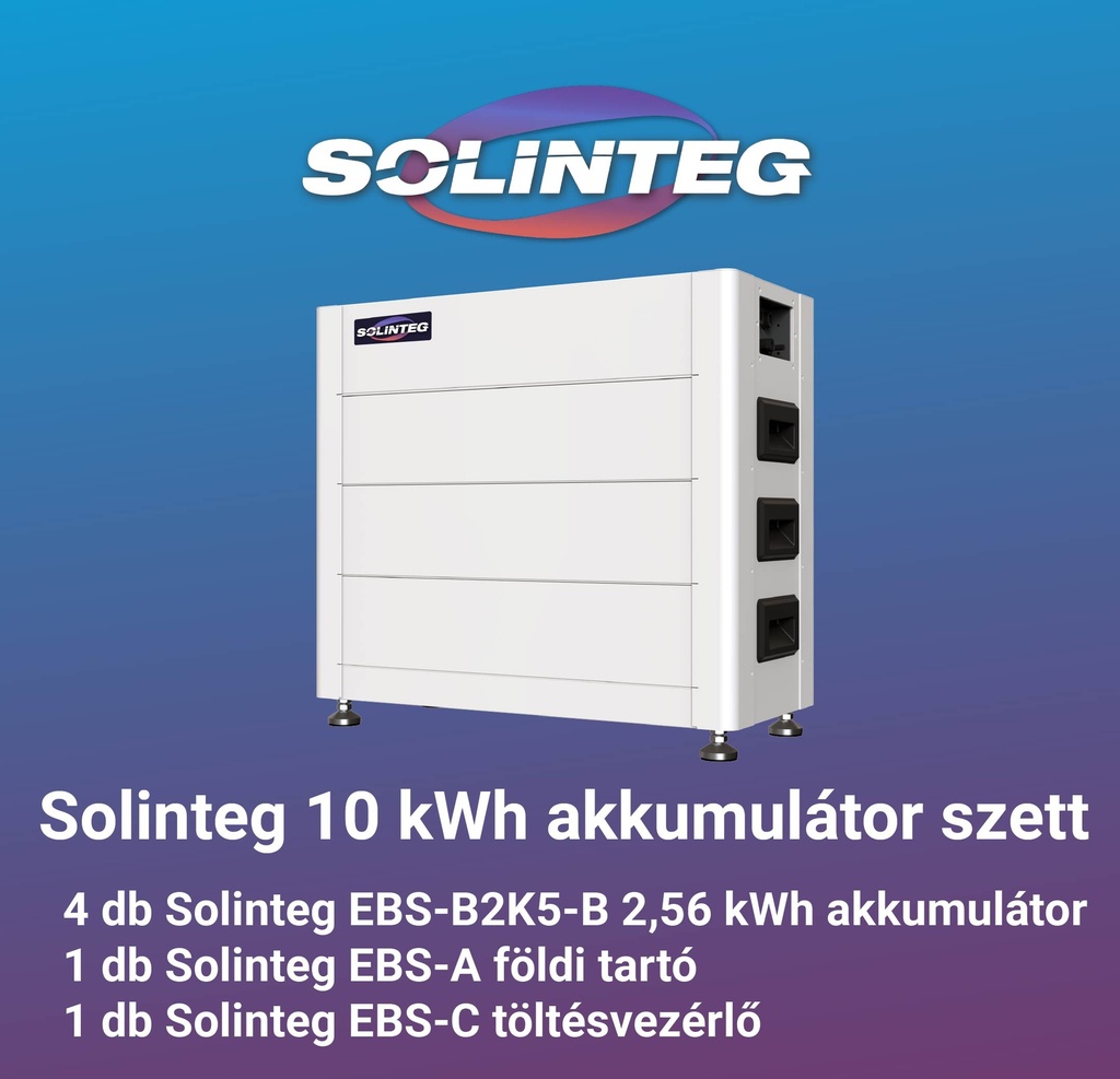 Solinteg EBS 10 kWh akkumulátor szett