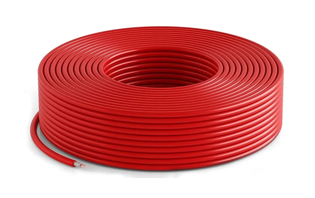 Szolárkábel 6mm2, piros, 100m