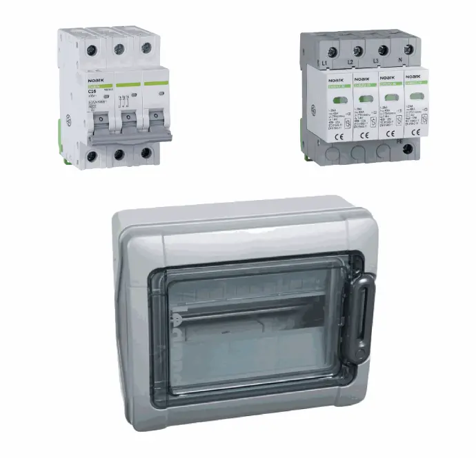 AC doboz 3 fázis 10A szett