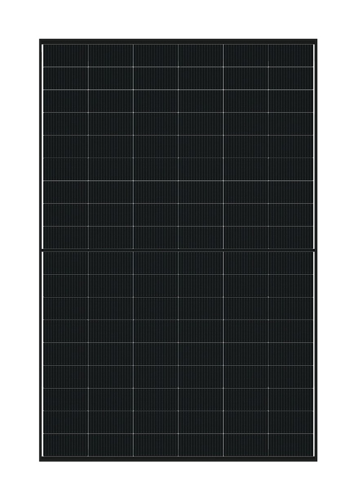 DMEGC napelem 450W DM450M10RT-B54HBT bifacial, N-type (transzparens, fekete 30mm keret)
