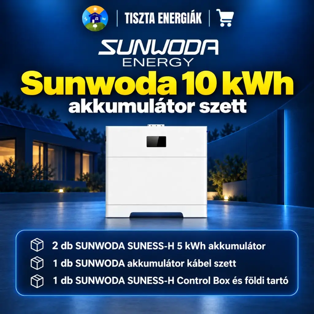 Sunwoda 10 kWh akkumulátor szett