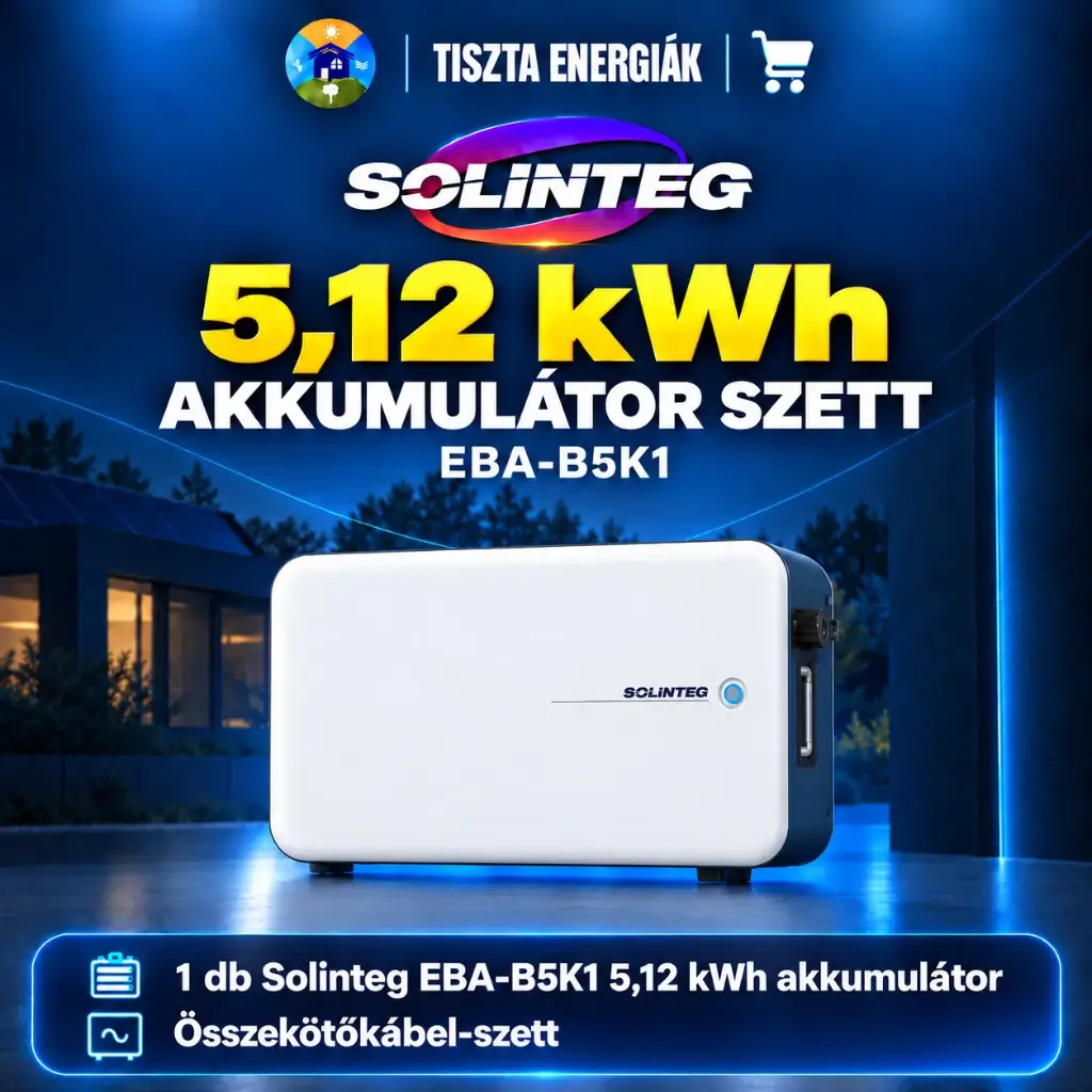 Solinteg EBA 5 kWh akkumulátor szett