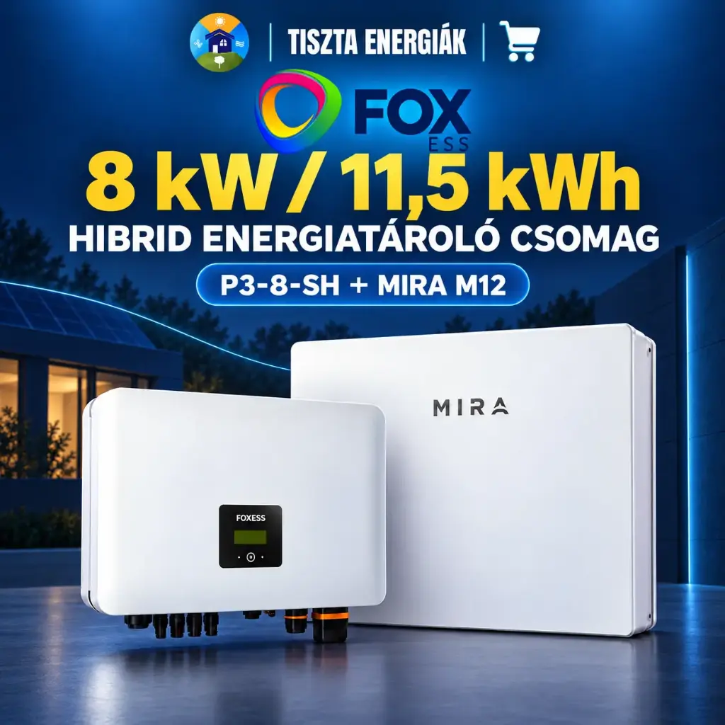 FOX 8 kW/11,5 kWh hibrid csomag