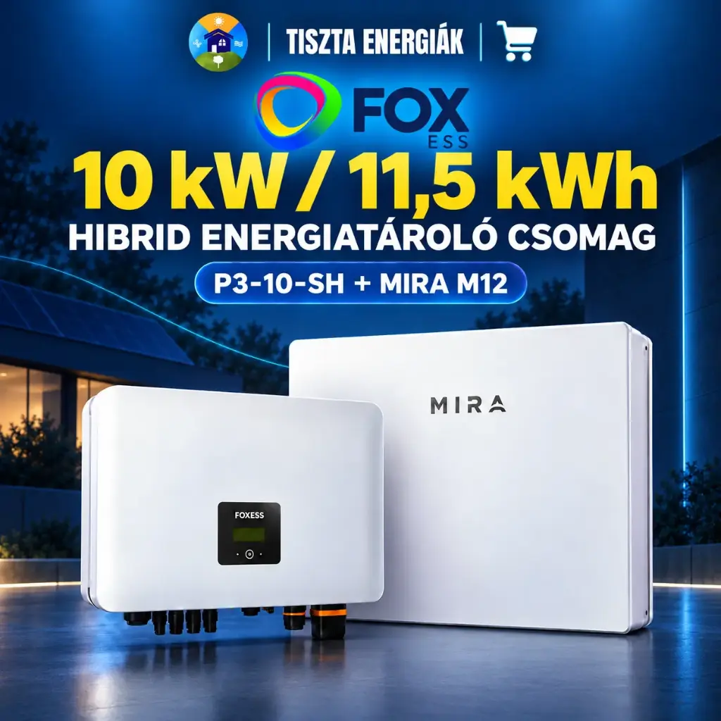 FOX 10 kW/11,5 kWh hibrid csomag