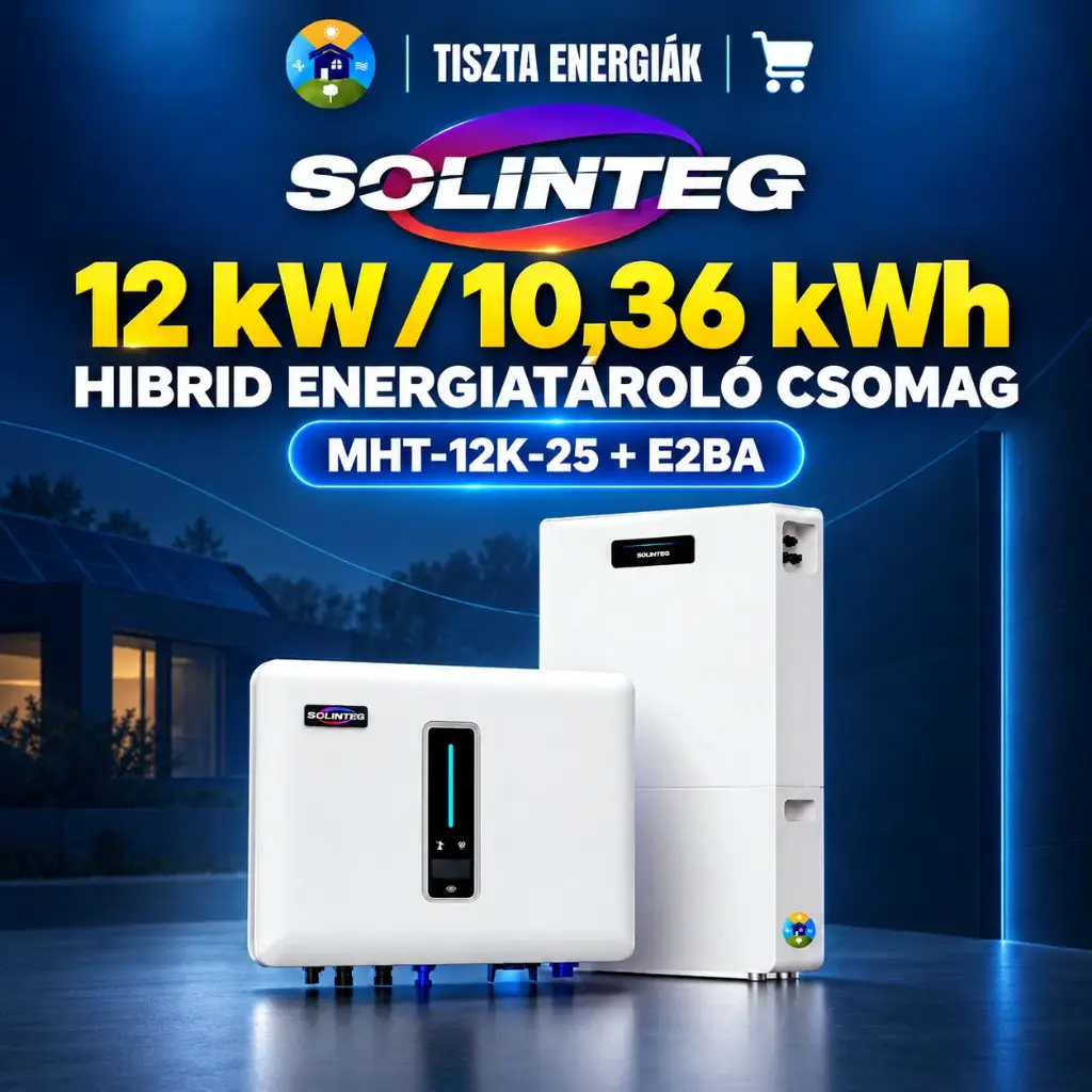 Solinteg 12 kW/10,36 kWh hibrid csomag