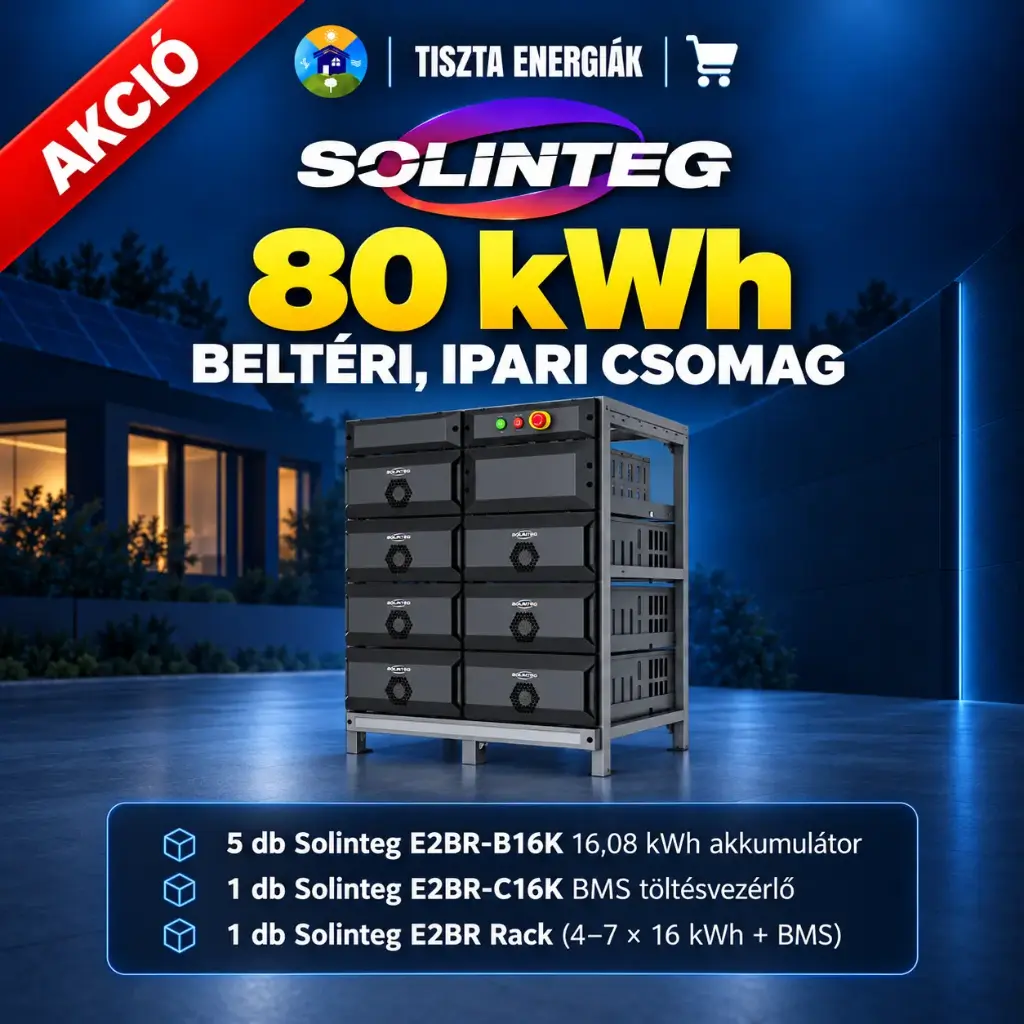 Solinteg 80kWh beltéri, ipari csomag