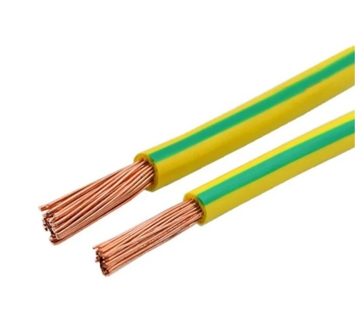 [H07V-KUV1x16-100M] Kábel, földelőkábel, H07V-K UV 1x16mm2, zöld-sárga, 100m