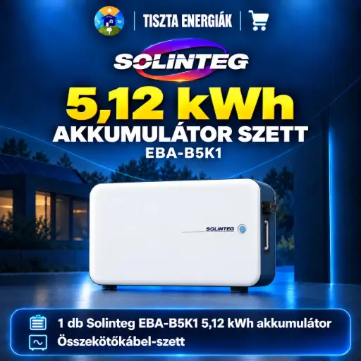 [SOL5KWHEBASZETT] Solinteg EBA 5 kWh akkumulátor szett