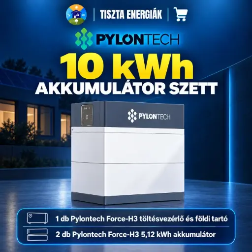 [PT10KWHSZETT] Pylontech 10 kWh akkumulátor szett