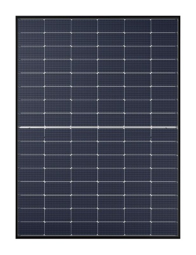[JTSNTB450] JETION napelem 450W JT SNt(B) bifacial, N-type TOPCon (fekete 30mm keret) 