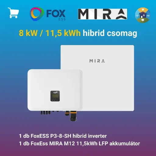 [FOX8HIBRIDPACK] FOX 8 kW/11,5 kWh hibrid csomag