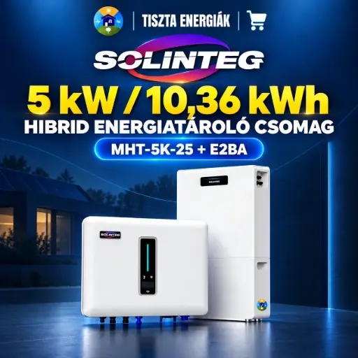 [SOL5E2BAHIBRIDPACK] Solinteg 5 kW/10,36 kWh hibrid csomag
