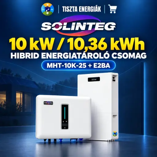 [SOL10E2BAHIBRIDPACK] Solinteg 10 kW/10,36 kWh hibrid csomag