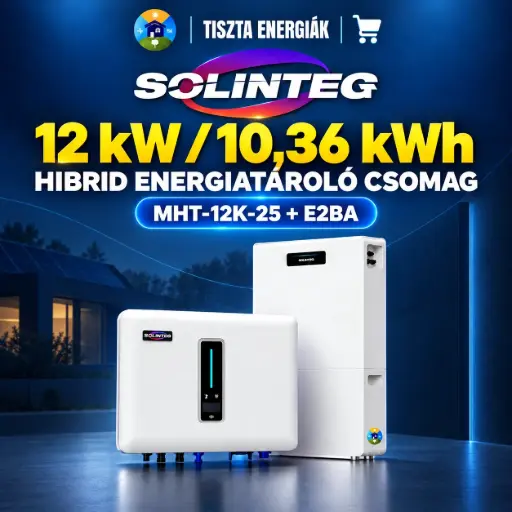 [SOL12E2BAHIBRIDPACK] Solinteg 12 kW/10,36 kWh hibrid csomag
