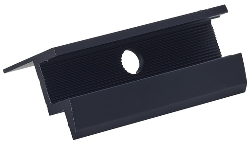 [NLEPrV32F] Profiness napelemleszorító vég, 30mm, fekete (CSE:50db)